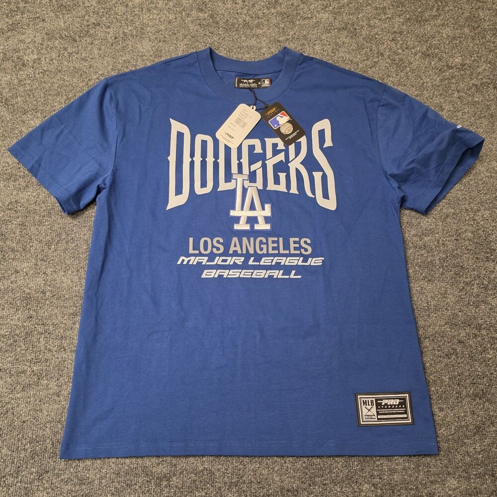 Pro Standard Los Angeles Dodgers City Tour T-Shirt Blue Mens M Embroidered NWT